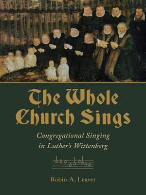 cover image of The Whole Church Sings